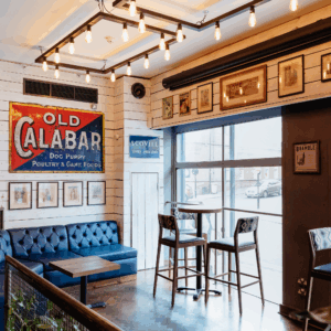 Forum parties break out areas the stage. Character filled spots