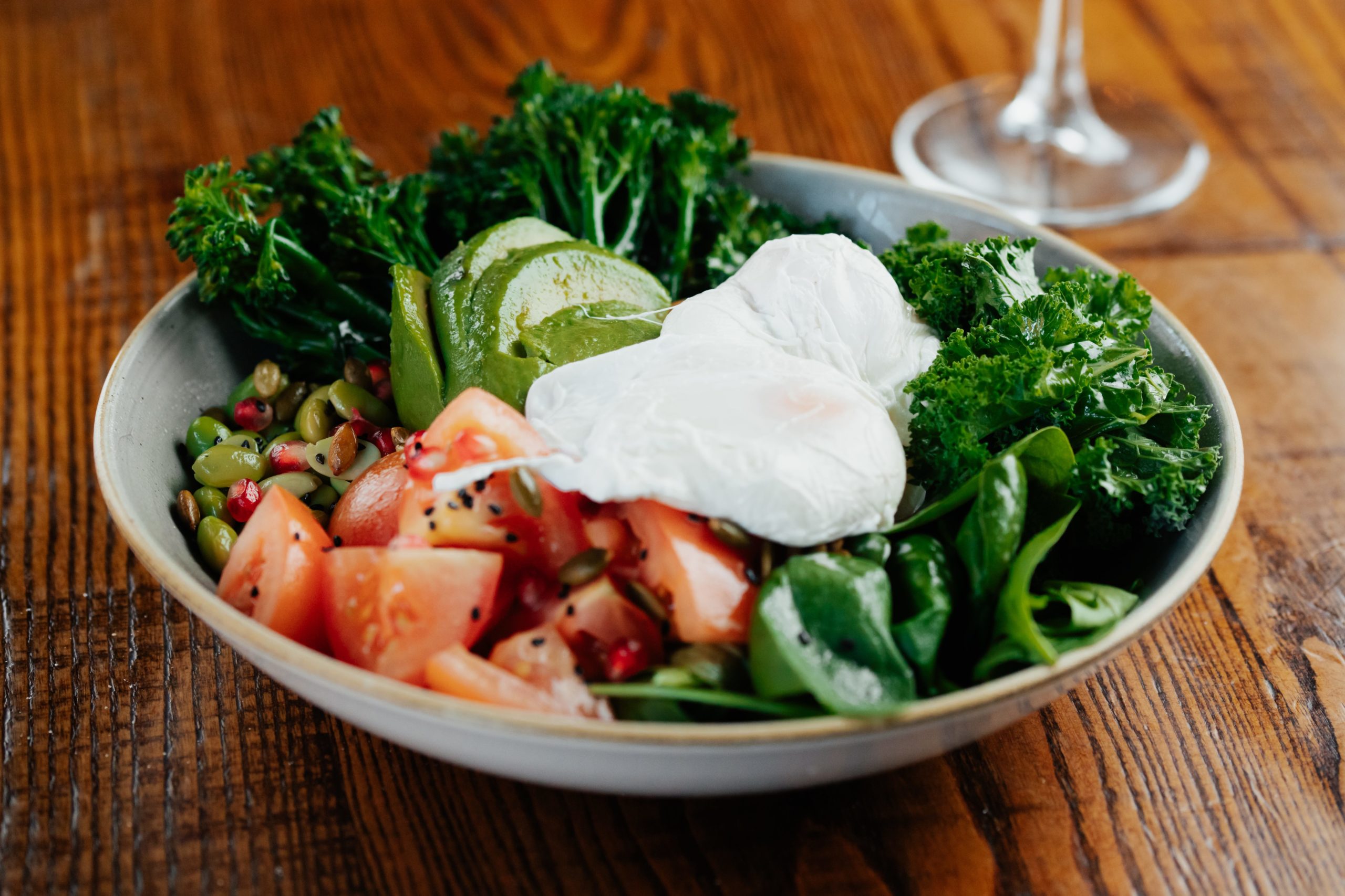Brunch salad at The Forum