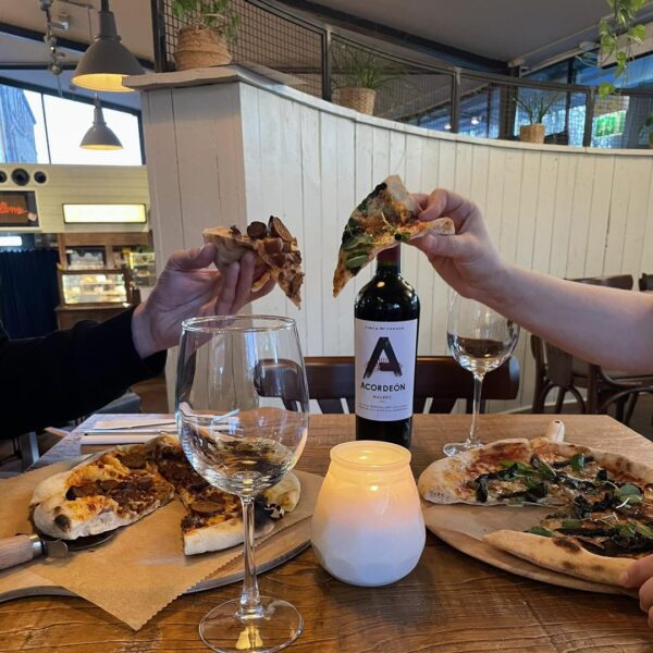 Valentine's Day at The Forum offers a delicious pizza and wine offer. Plus live music.