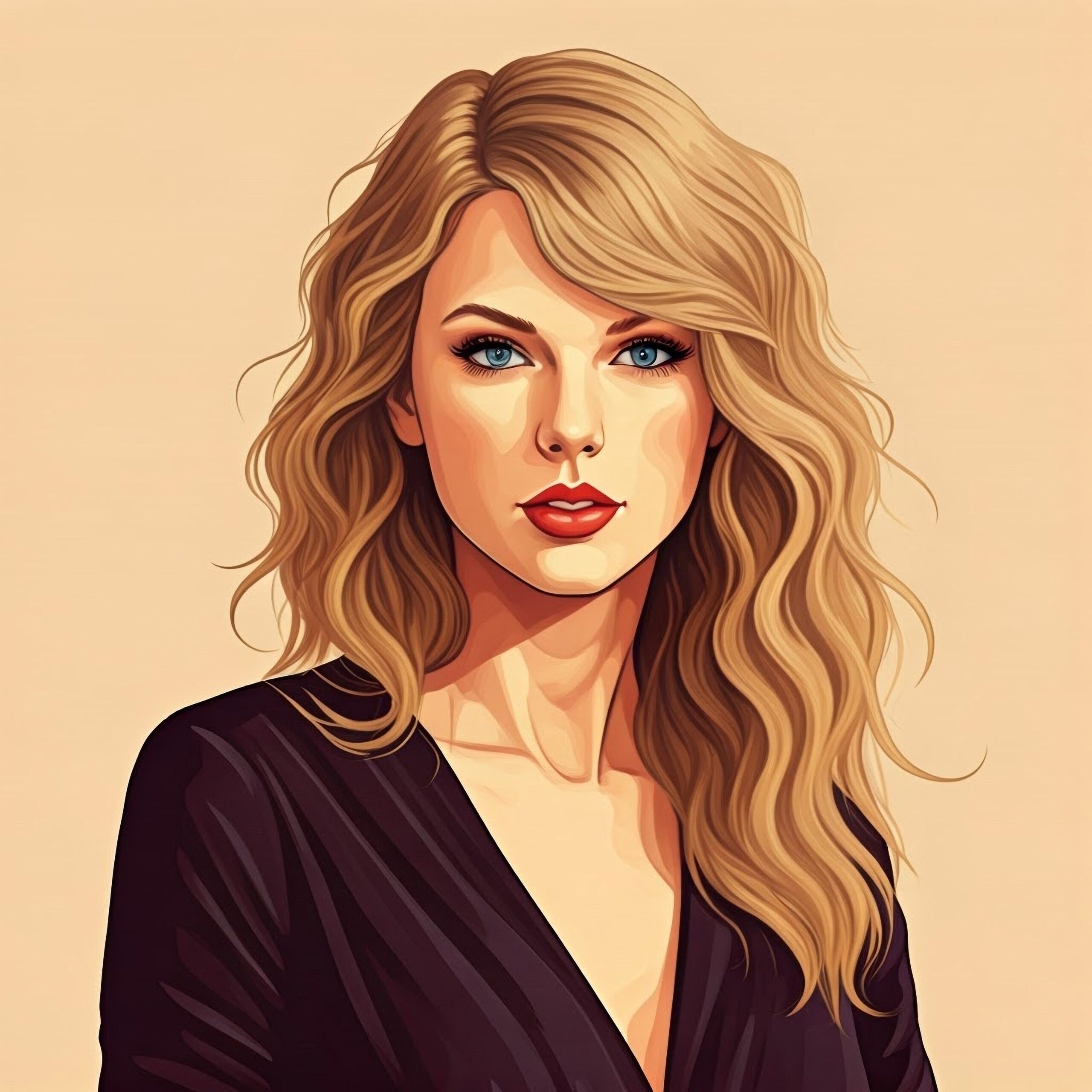 Taylor Swift Era's Tour Illustration (created with AI)